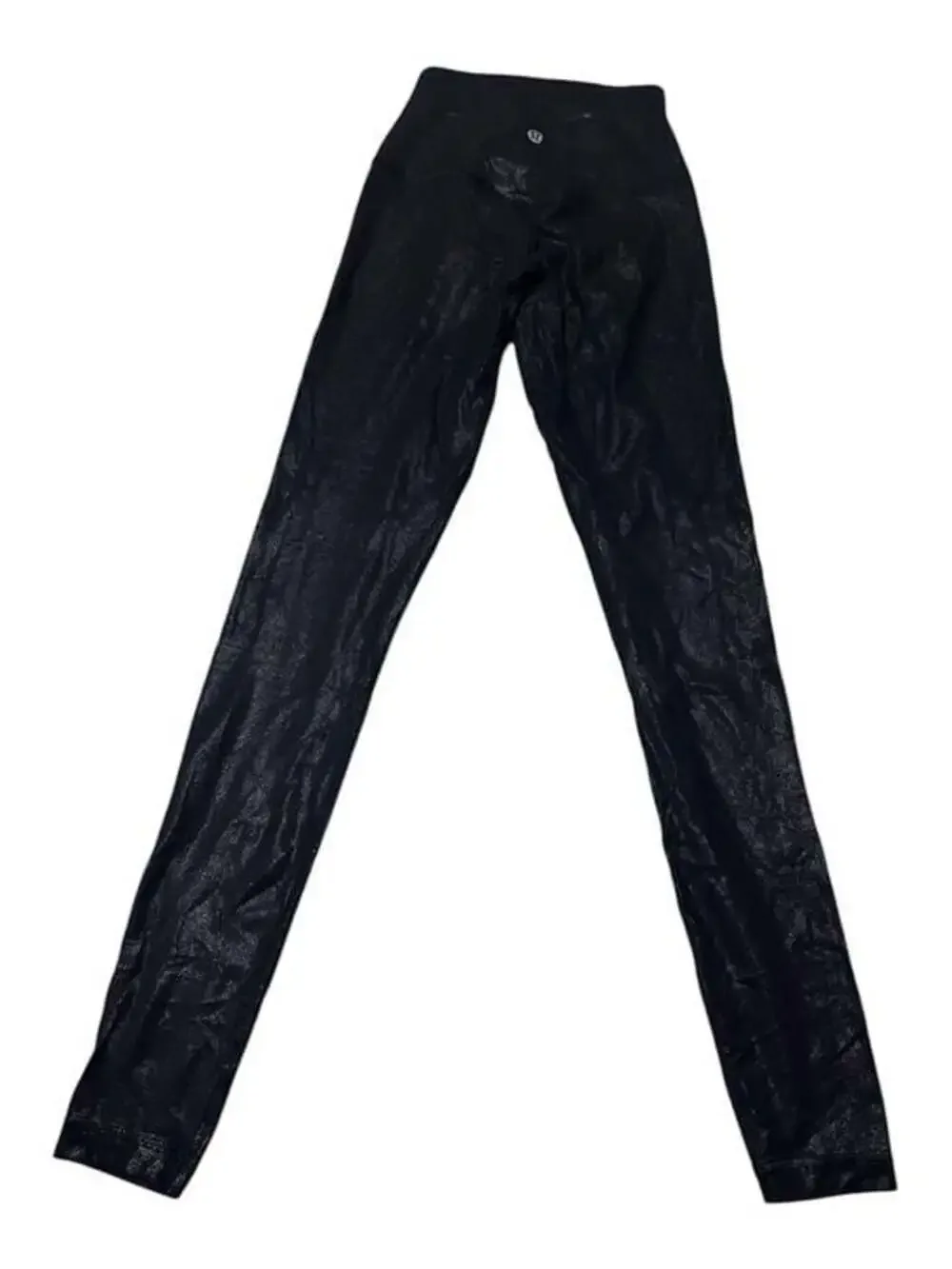 lululemon athletica Shiny Black High-Rise Leggings